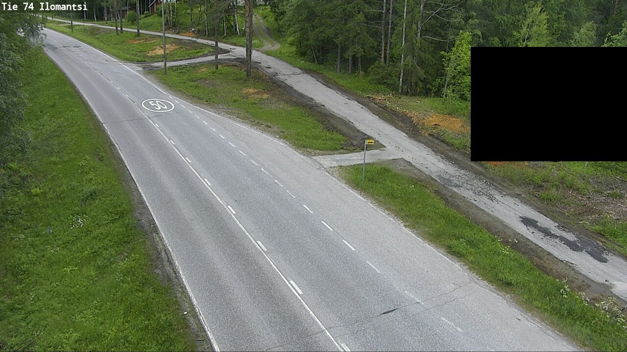 Weather Camera Image Väg 74 Ilomantsi, Ilomantsi, Pohjois-Karjala