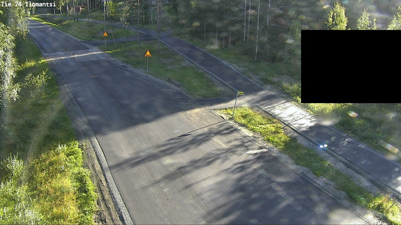Weather Camera Image Road 74 Ilomantsi, Ilomantsi, Pohjois-Karjala