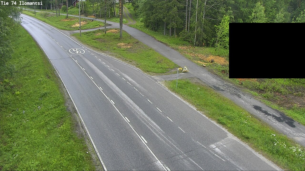 Weather Camera Image Road 74 Ilomantsi, Ilomantsi, Pohjois-Karjala