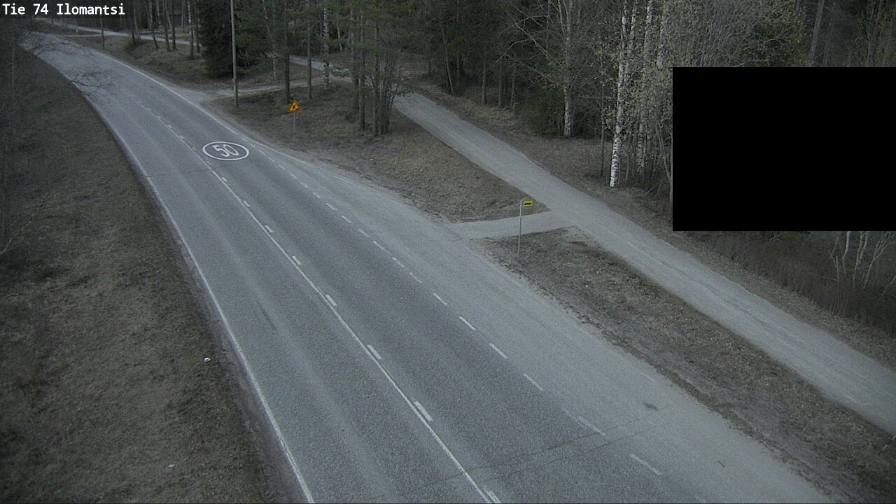 Weather Camera Image Väg 74 Ilomantsi, Ilomantsi, Pohjois-Karjala