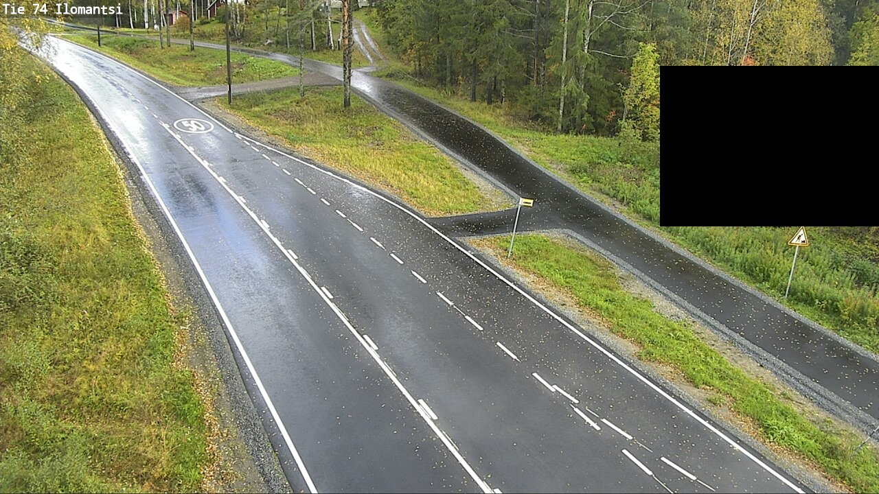 Weather Camera Image Väg 74 Ilomantsi, Ilomantsi, Pohjois-Karjala