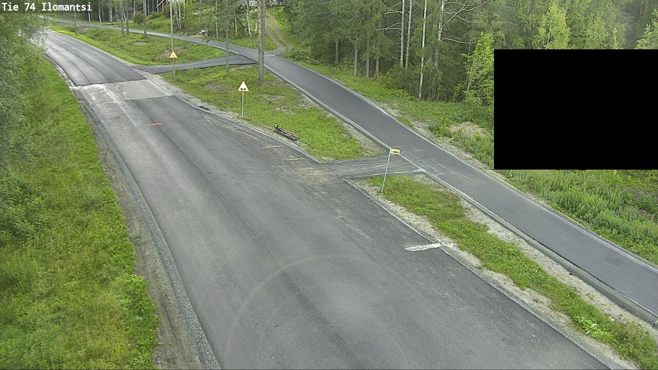 Weather Camera Image Road 74 Ilomantsi, Ilomantsi, Pohjois-Karjala