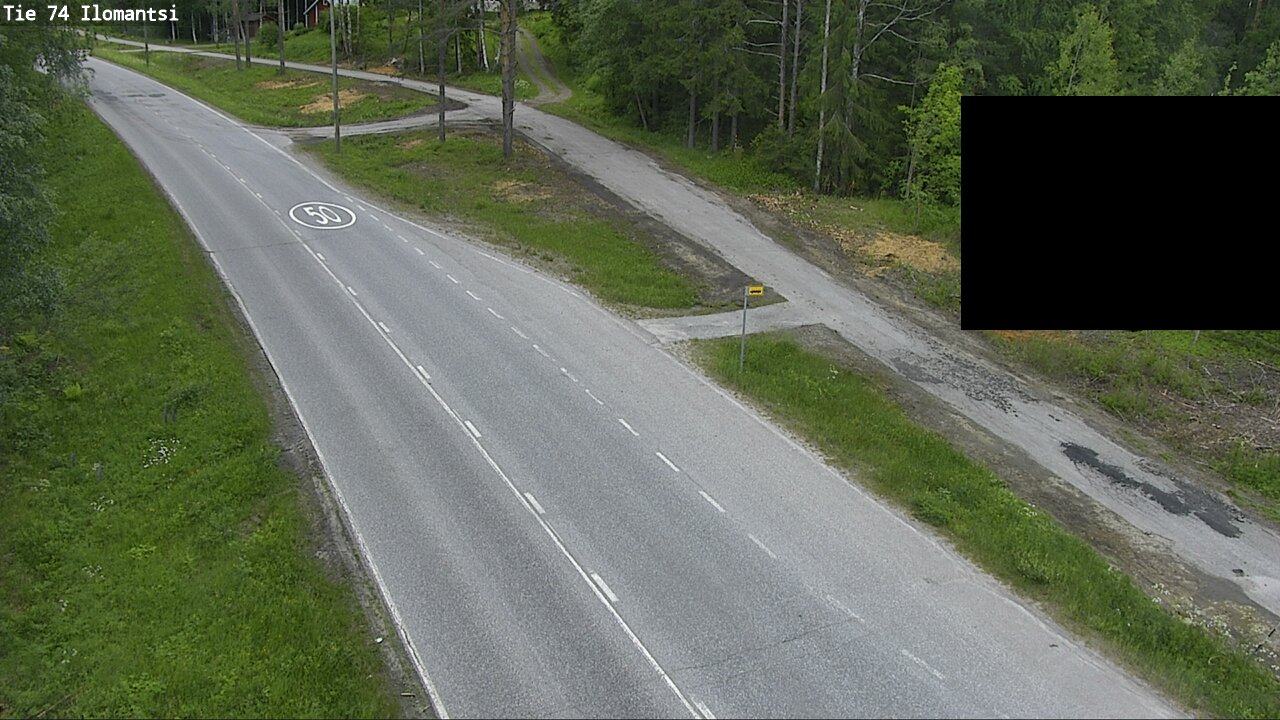 Weather Camera Image Väg 74 Ilomantsi, Ilomantsi, Pohjois-Karjala