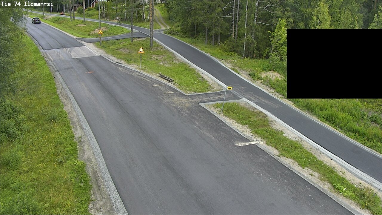 Weather Camera Image Road 74 Ilomantsi, Ilomantsi, Pohjois-Karjala