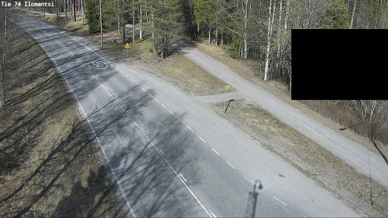 Weather Camera Image Väg 74 Ilomantsi, Ilomantsi, Pohjois-Karjala