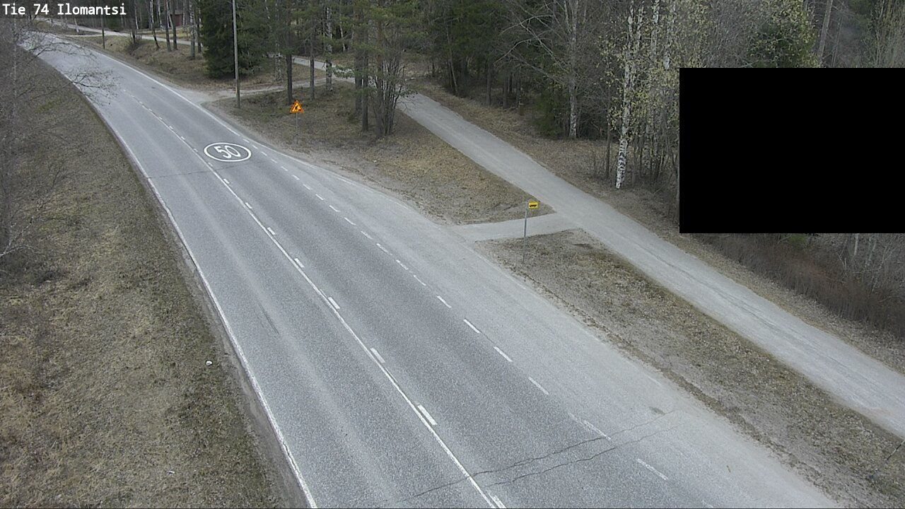 Weather Camera Image Väg 74 Ilomantsi, Ilomantsi, Pohjois-Karjala
