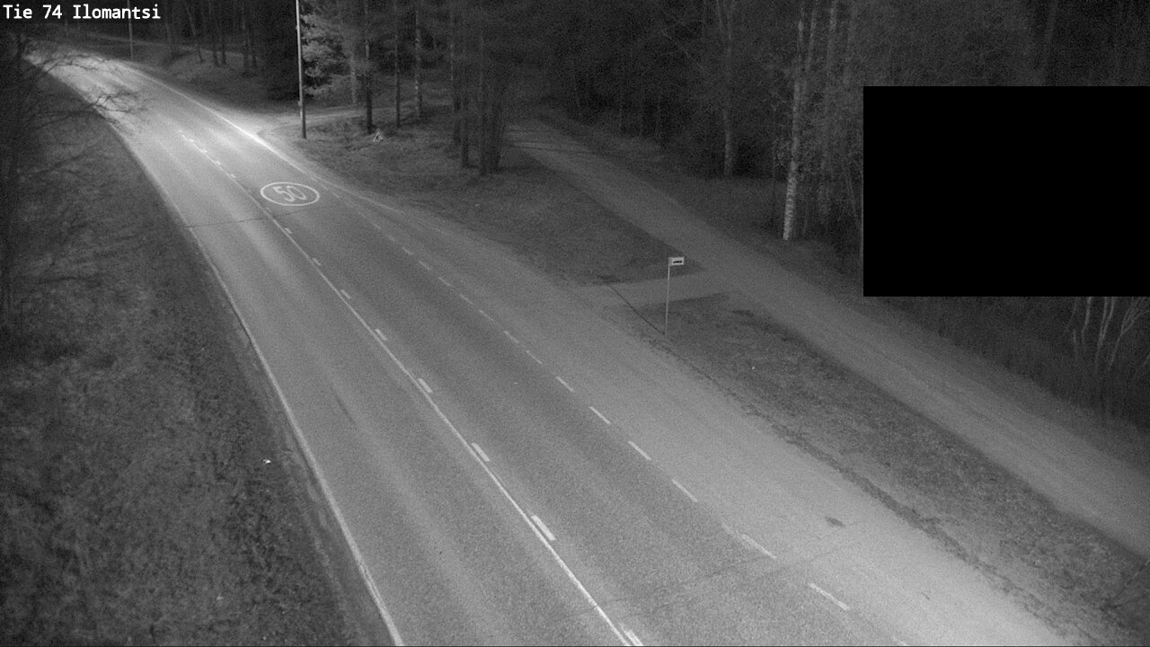 Weather Camera Image Väg 74 Ilomantsi, Ilomantsi, Pohjois-Karjala