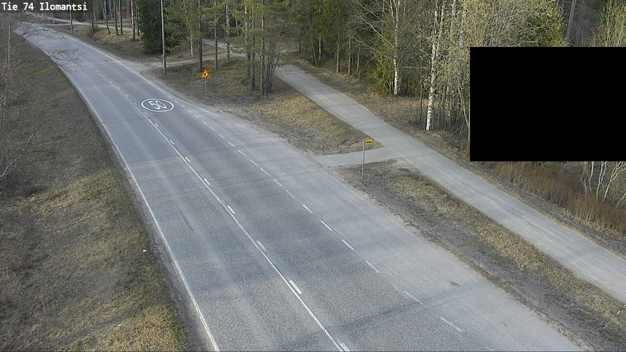 Weather Camera Image Väg 74 Ilomantsi, Ilomantsi, Pohjois-Karjala