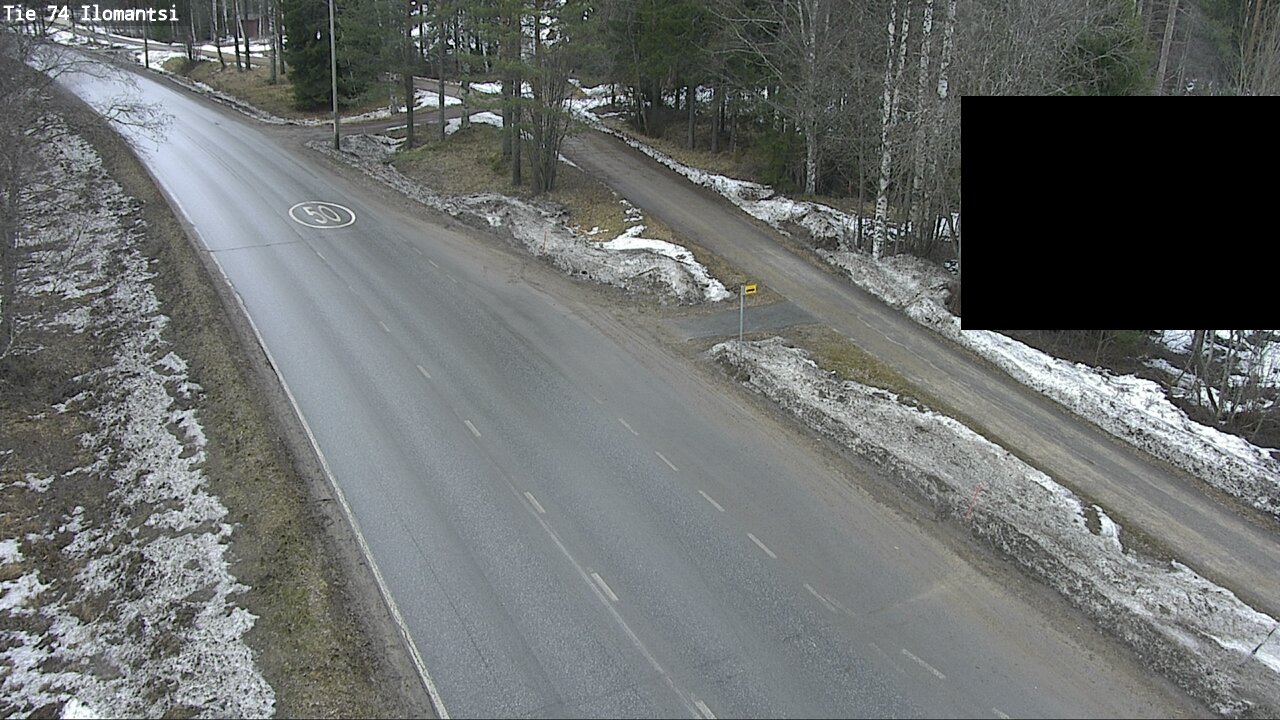 Weather Camera Image Road 74 Ilomantsi, Ilomantsi, Pohjois-Karjala