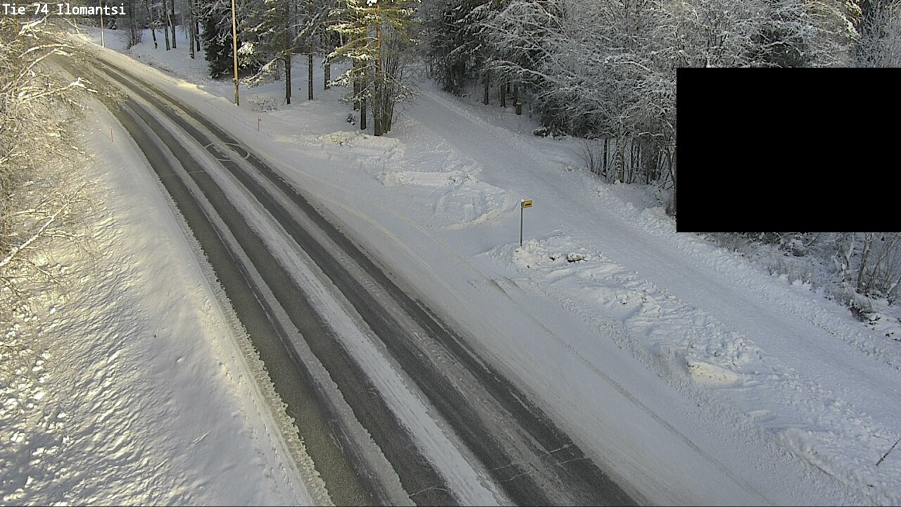 Weather Camera Image Väg 74 Ilomantsi, Ilomantsi, Pohjois-Karjala