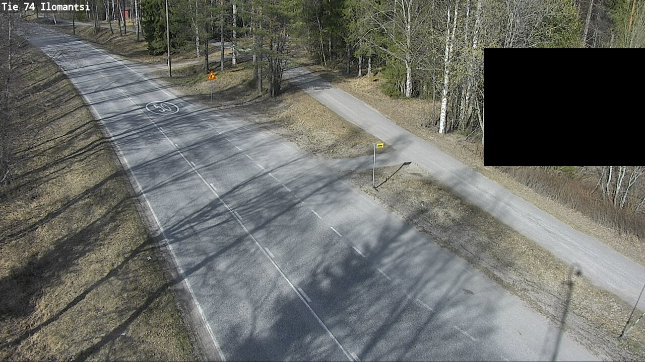 Weather Camera Image Väg 74 Ilomantsi, Ilomantsi, Pohjois-Karjala