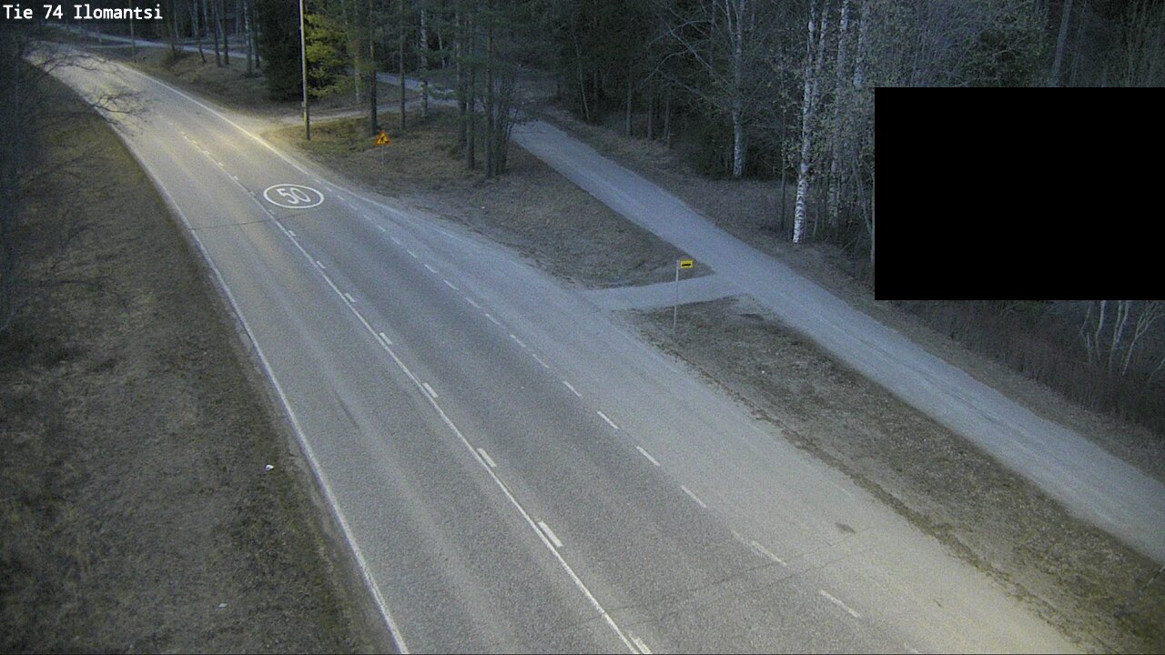 Weather Camera Image Väg 74 Ilomantsi, Ilomantsi, Pohjois-Karjala