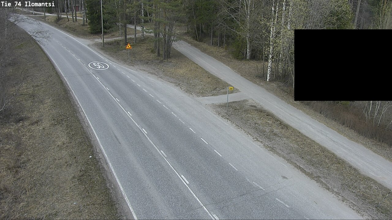 Weather Camera Image Väg 74 Ilomantsi, Ilomantsi, Pohjois-Karjala