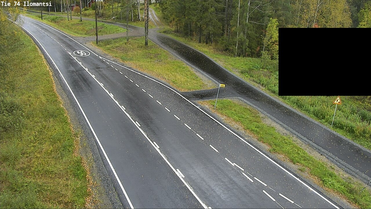 Weather Camera Image Väg 74 Ilomantsi, Ilomantsi, Pohjois-Karjala
