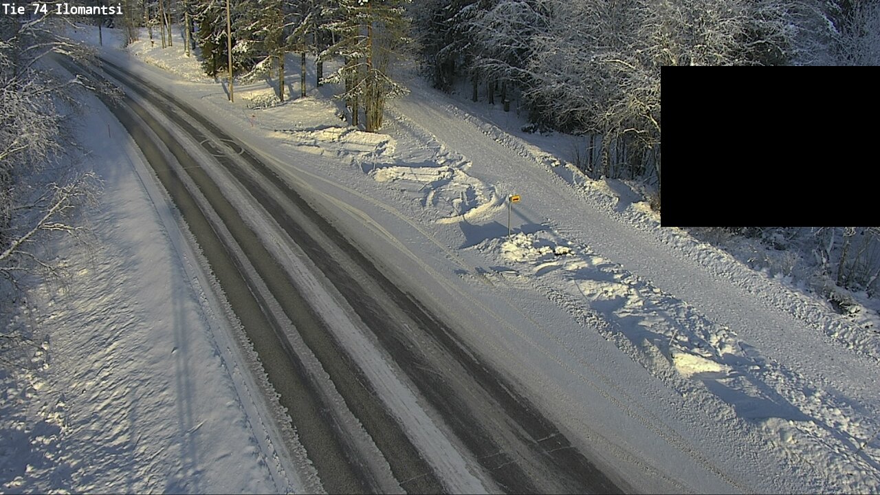 Weather Camera Image Väg 74 Ilomantsi, Ilomantsi, Pohjois-Karjala