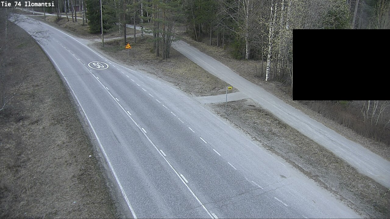 Weather Camera Image Väg 74 Ilomantsi, Ilomantsi, Pohjois-Karjala