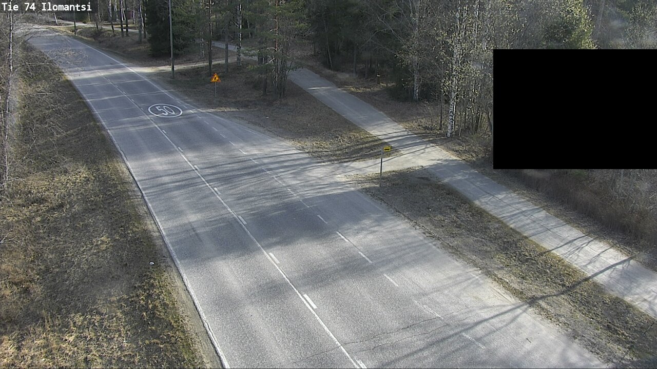 Weather Camera Image Road 74 Ilomantsi, Ilomantsi, Pohjois-Karjala