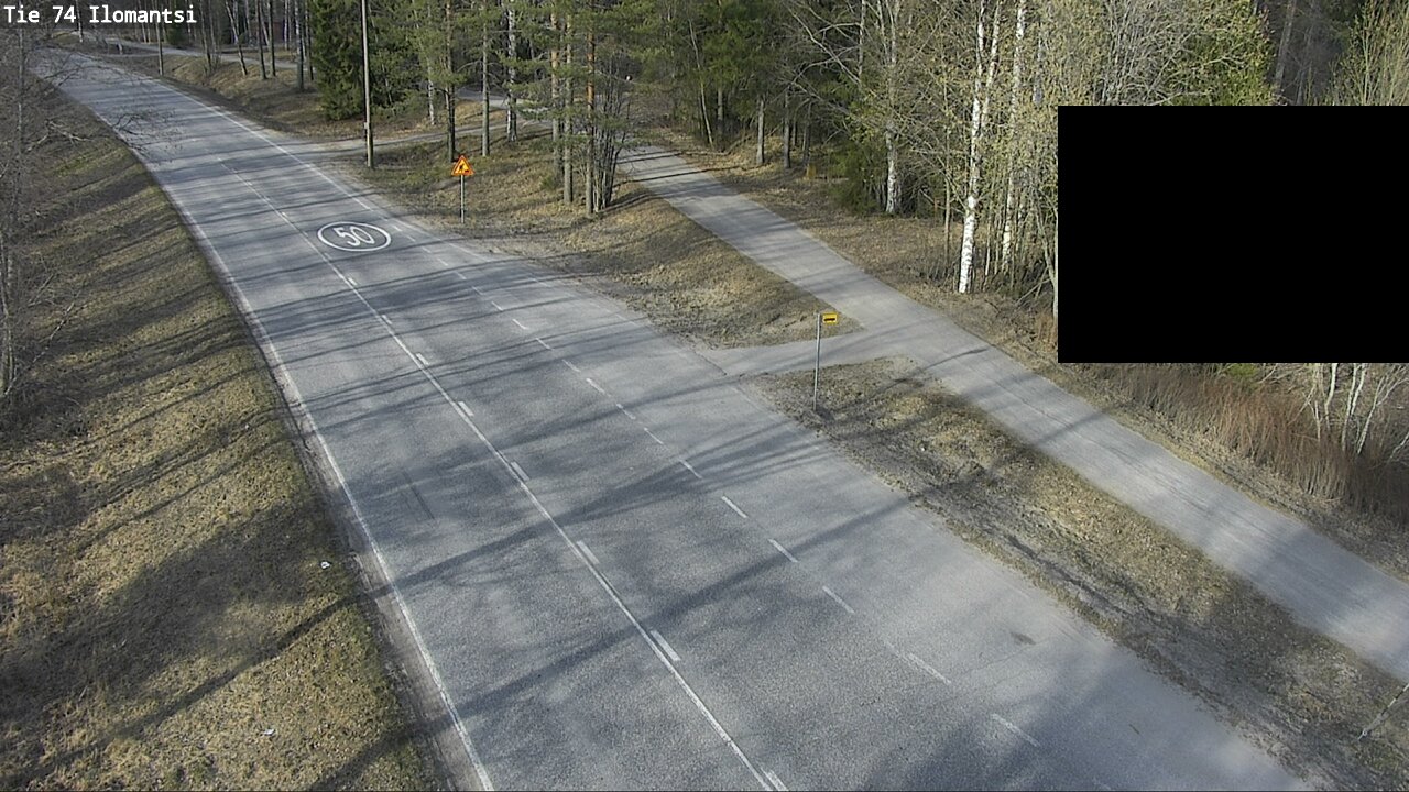 Weather Camera Image Väg 74 Ilomantsi, Ilomantsi, Pohjois-Karjala
