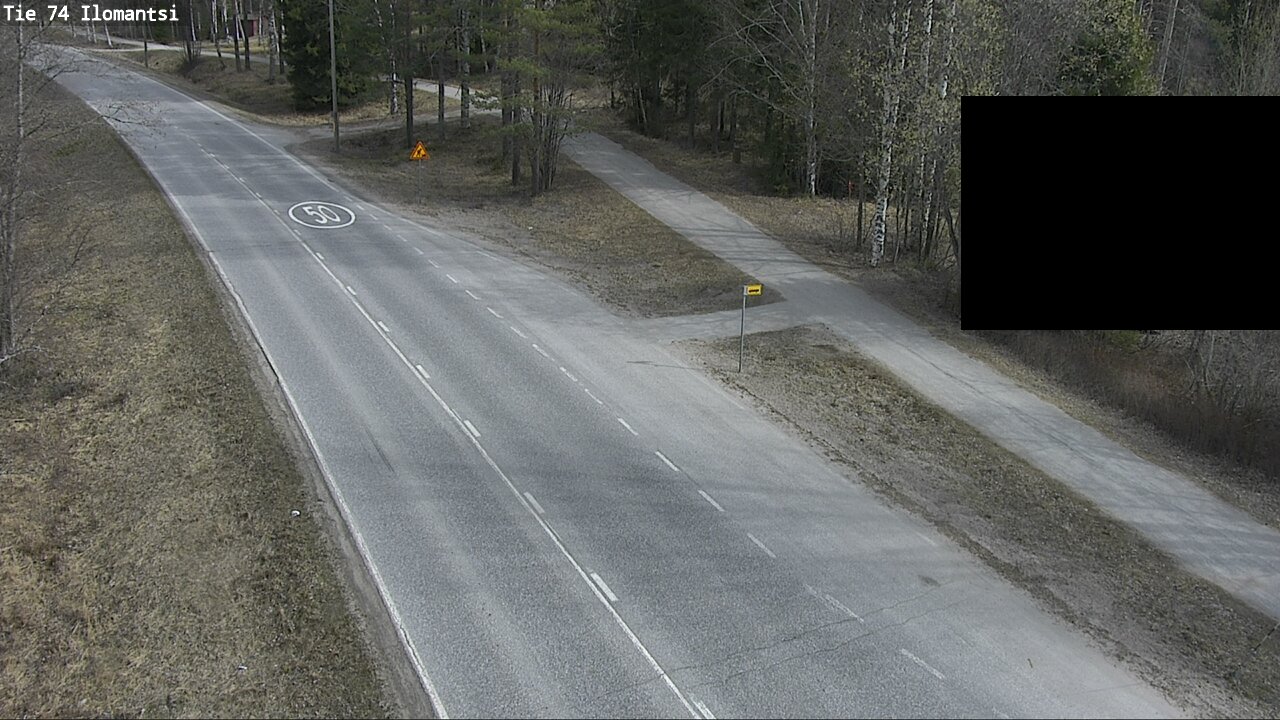 Weather Camera Image Väg 74 Ilomantsi, Ilomantsi, Pohjois-Karjala