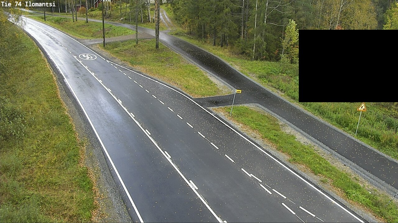 Weather Camera Image Väg 74 Ilomantsi, Ilomantsi, Pohjois-Karjala