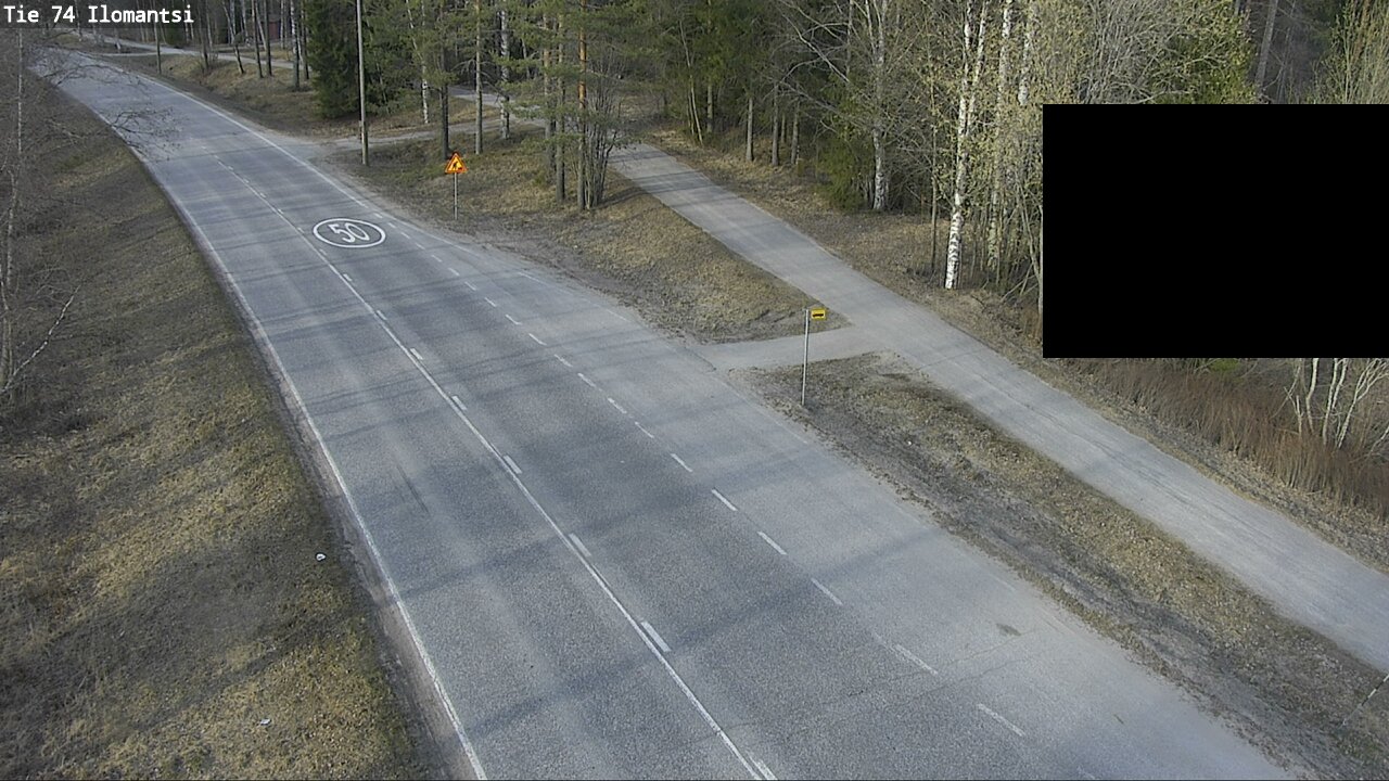 Weather Camera Image Väg 74 Ilomantsi, Ilomantsi, Pohjois-Karjala