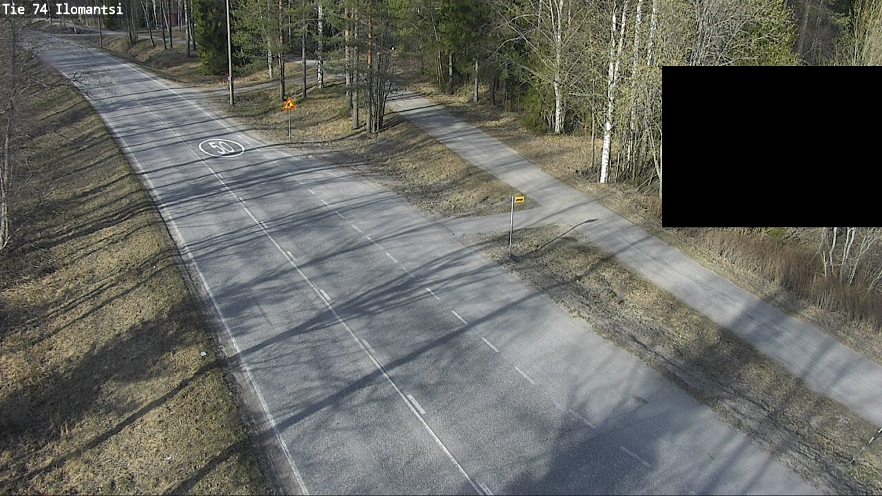 Weather Camera Image Väg 74 Ilomantsi, Ilomantsi, Pohjois-Karjala