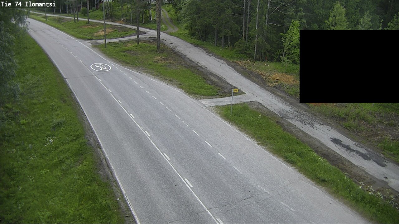 Weather Camera Image Väg 74 Ilomantsi, Ilomantsi, Pohjois-Karjala