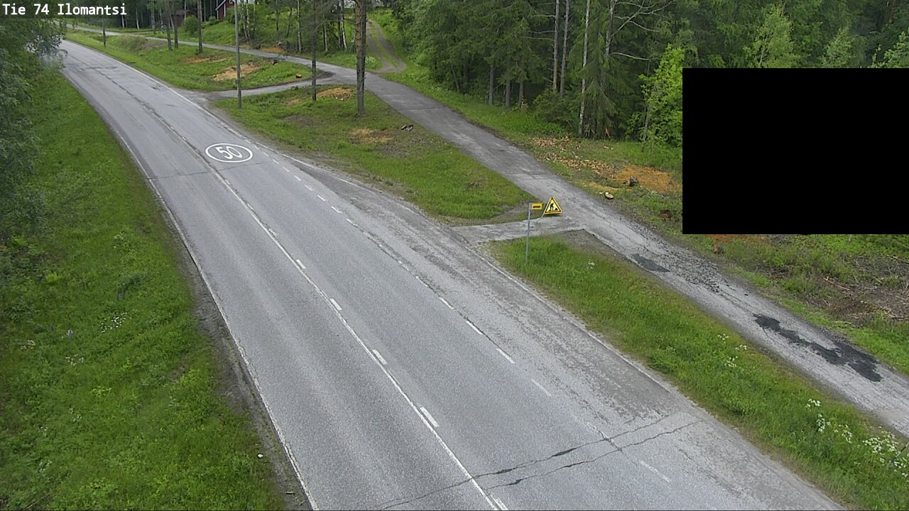 Weather Camera Image Road 74 Ilomantsi, Ilomantsi, Pohjois-Karjala