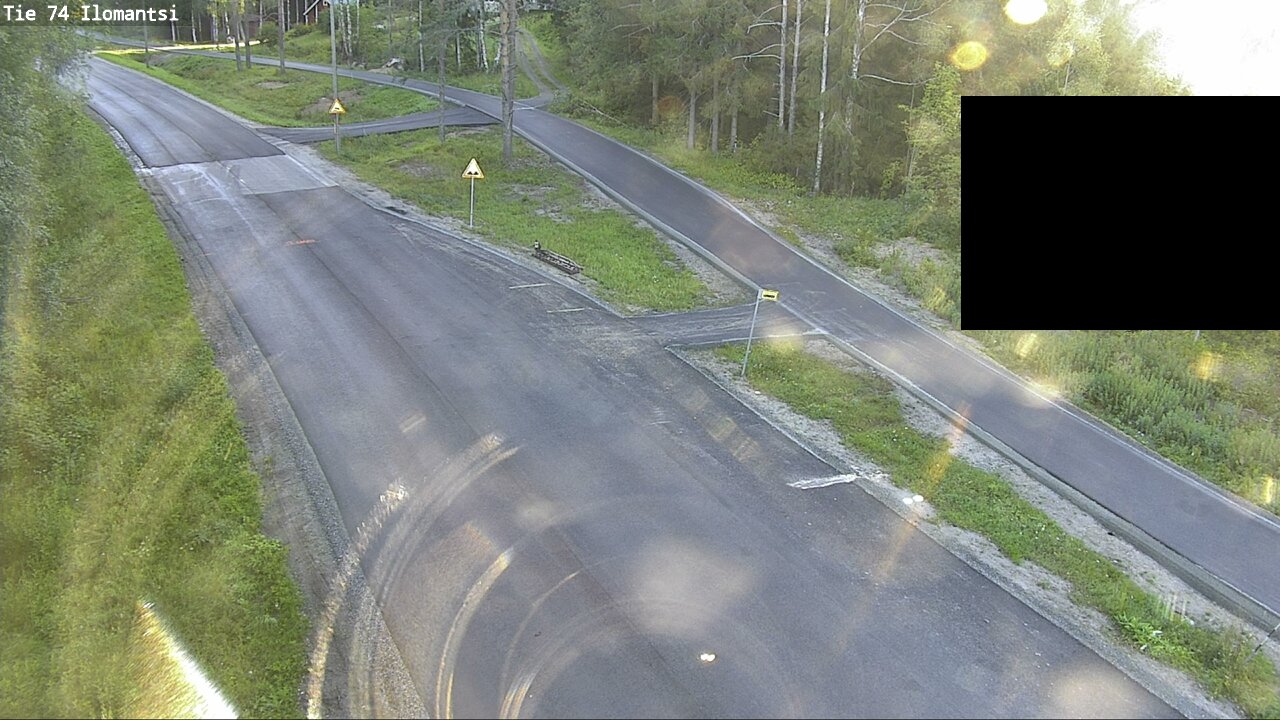 Weather Camera Image Road 74 Ilomantsi, Ilomantsi, Pohjois-Karjala