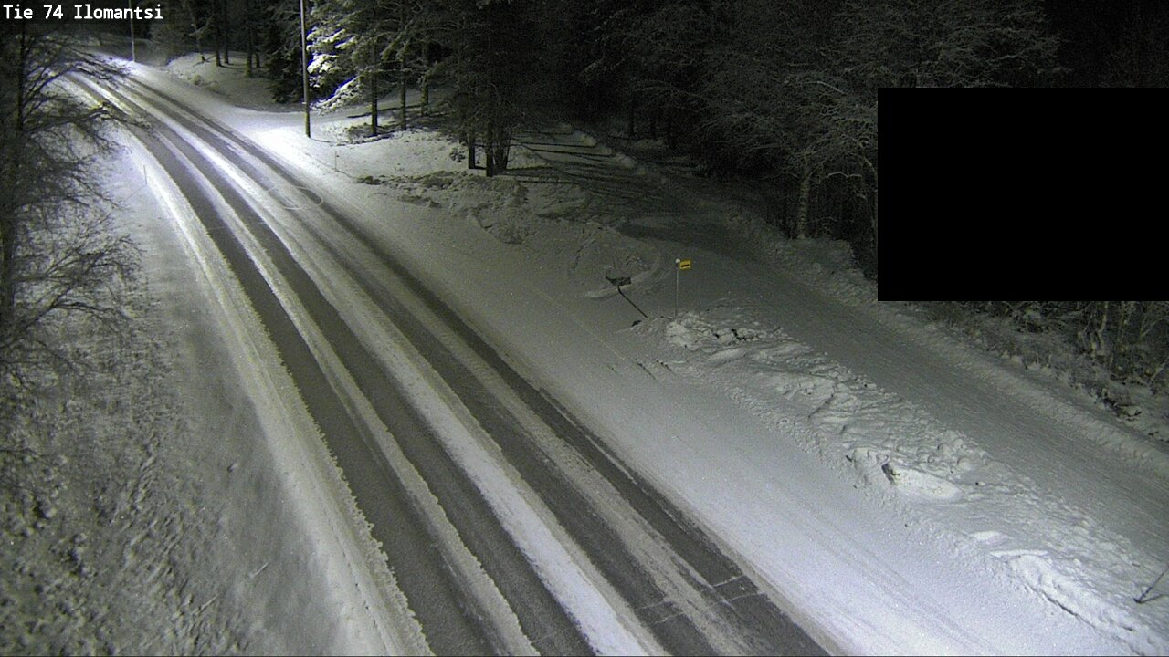 Weather Camera Image Road 74 Ilomantsi, Ilomantsi, Pohjois-Karjala