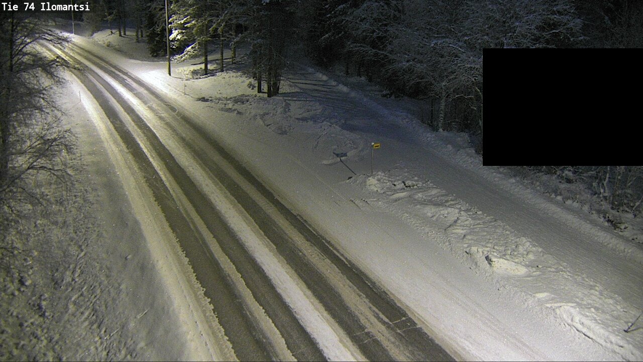 Weather Camera Image Road 74 Ilomantsi, Ilomantsi, Pohjois-Karjala