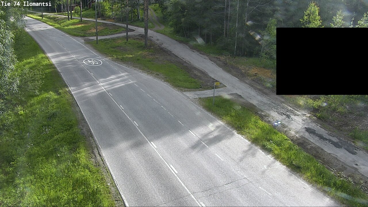 Weather Camera Image Väg 74 Ilomantsi, Ilomantsi, Pohjois-Karjala