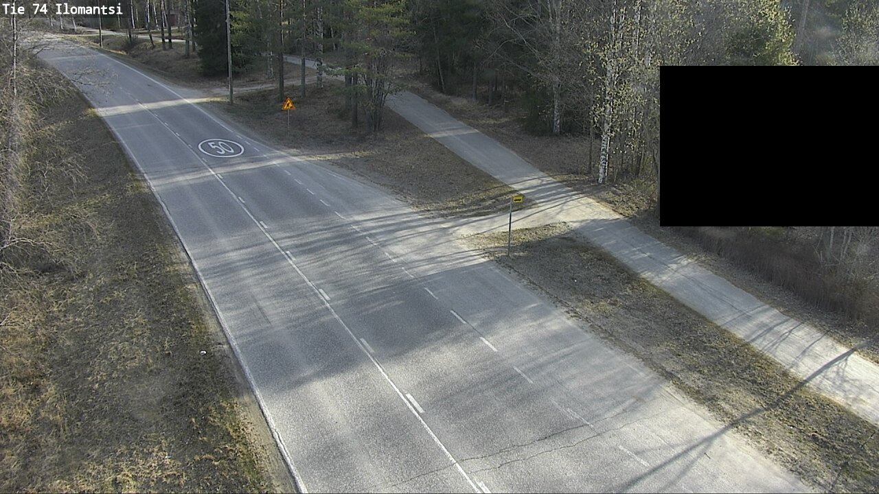 Weather Camera Image Road 74 Ilomantsi, Ilomantsi, Pohjois-Karjala