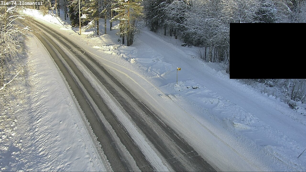 Weather Camera Image Väg 74 Ilomantsi, Ilomantsi, Pohjois-Karjala