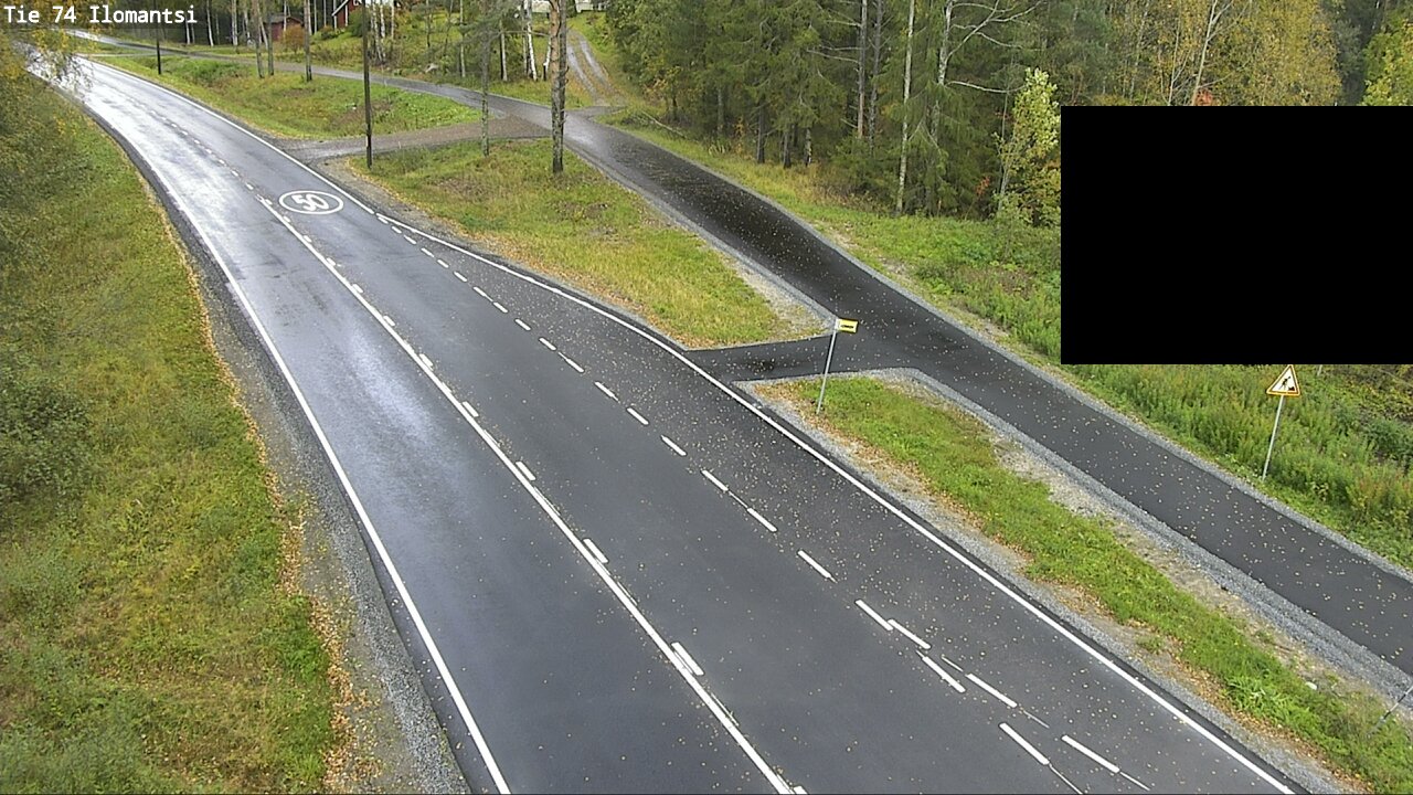 Weather Camera Image Väg 74 Ilomantsi, Ilomantsi, Pohjois-Karjala