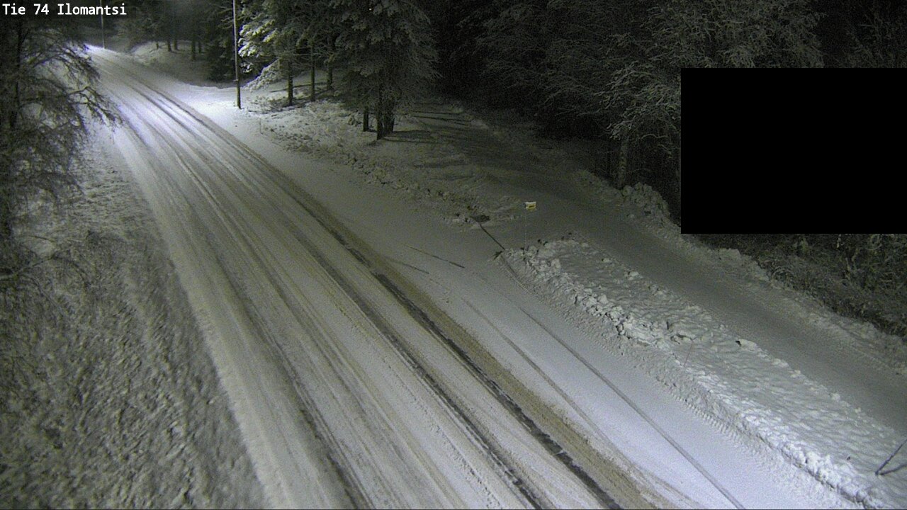 Weather Camera Image Väg 74 Ilomantsi, Ilomantsi, Pohjois-Karjala
