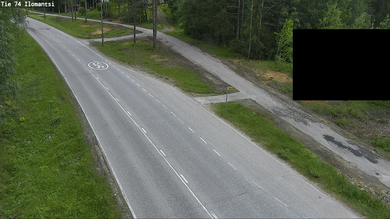 Weather Camera Image Väg 74 Ilomantsi, Ilomantsi, Pohjois-Karjala