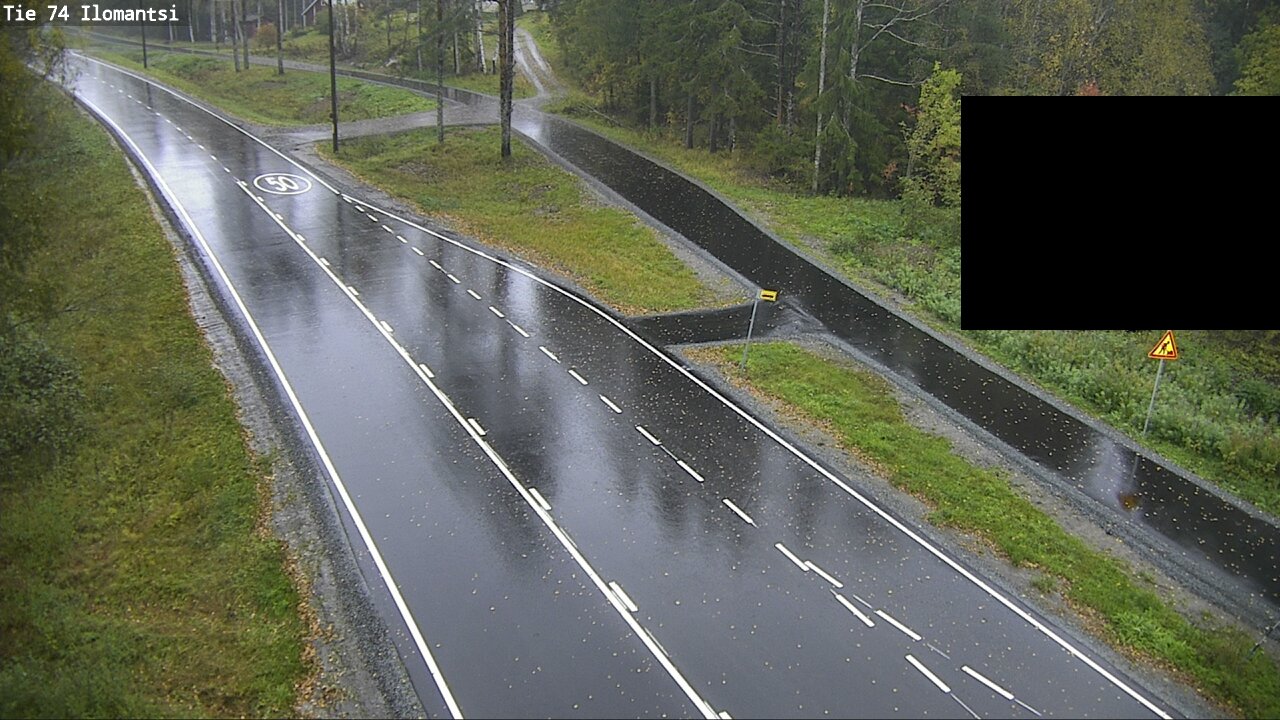Weather Camera Image Väg 74 Ilomantsi, Ilomantsi, Pohjois-Karjala