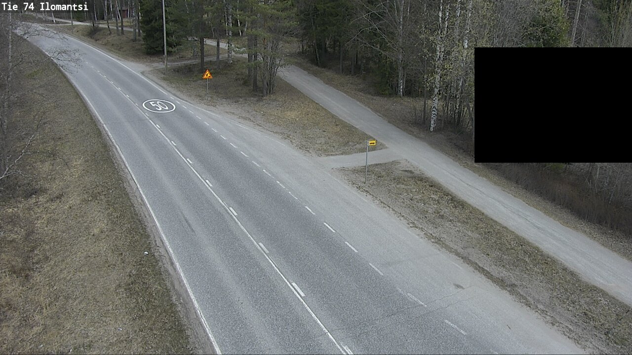 Weather Camera Image Väg 74 Ilomantsi, Ilomantsi, Pohjois-Karjala