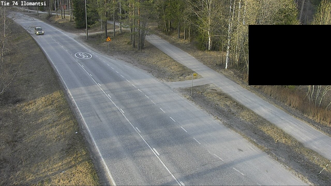 Weather Camera Image Väg 74 Ilomantsi, Ilomantsi, Pohjois-Karjala