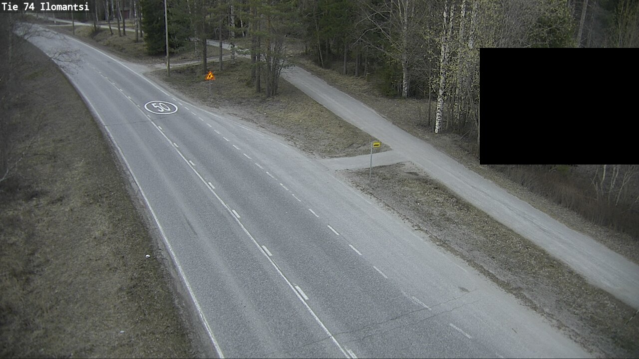Weather Camera Image Väg 74 Ilomantsi, Ilomantsi, Pohjois-Karjala
