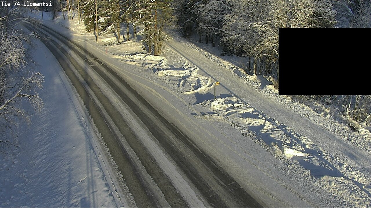 Weather Camera Image Väg 74 Ilomantsi, Ilomantsi, Pohjois-Karjala