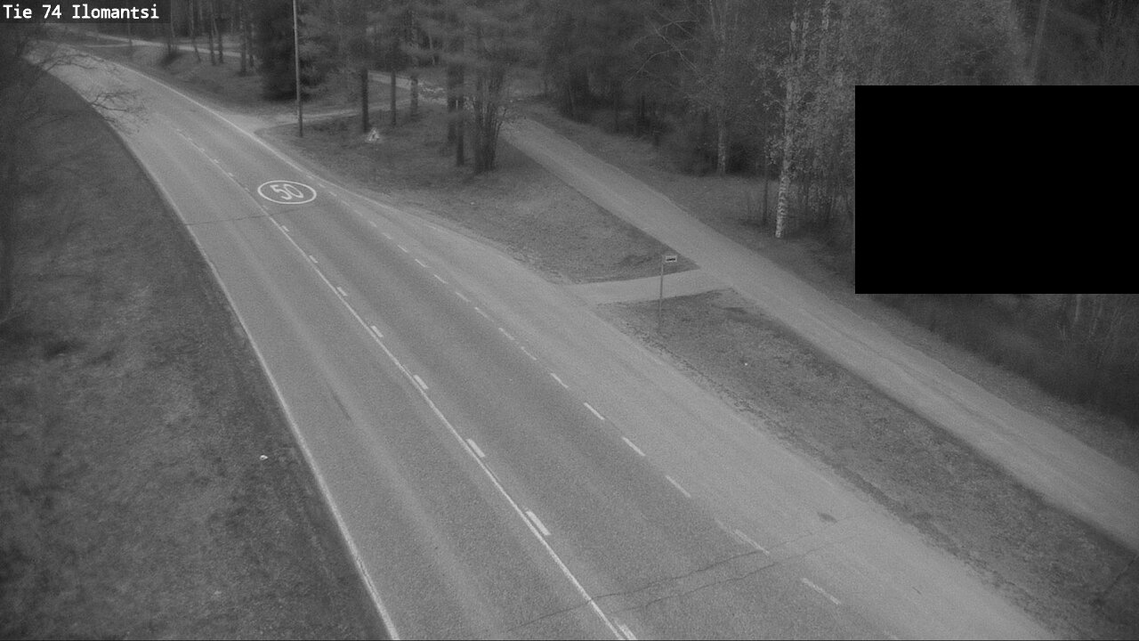 Weather Camera Image Väg 74 Ilomantsi, Ilomantsi, Pohjois-Karjala