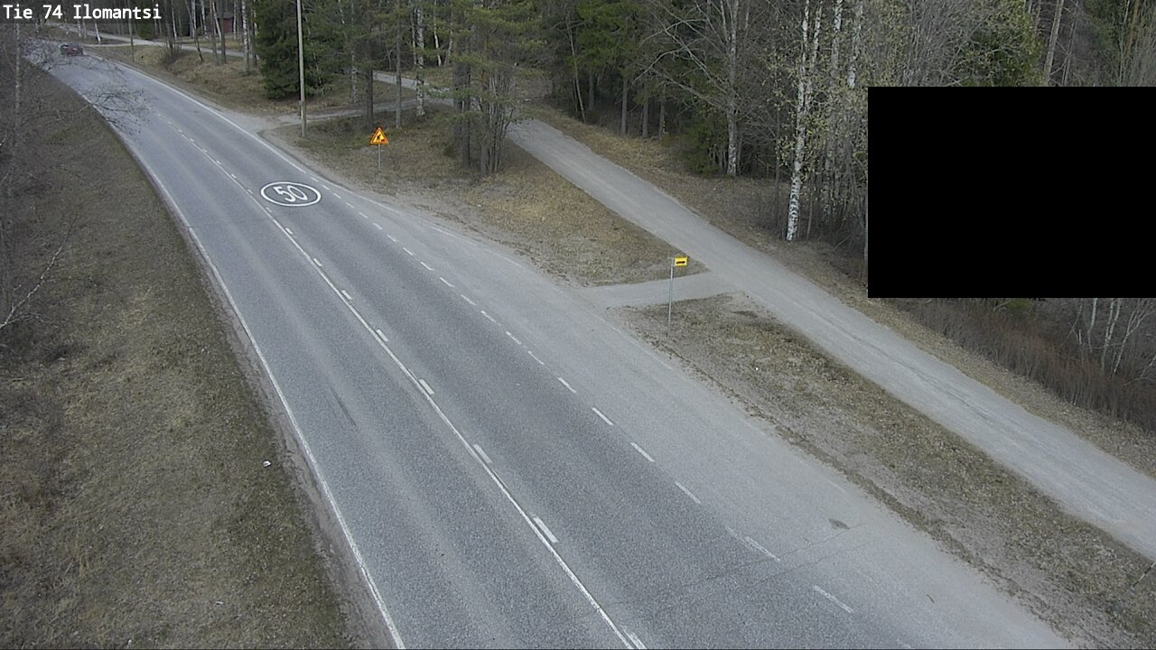 Weather Camera Image Väg 74 Ilomantsi, Ilomantsi, Pohjois-Karjala