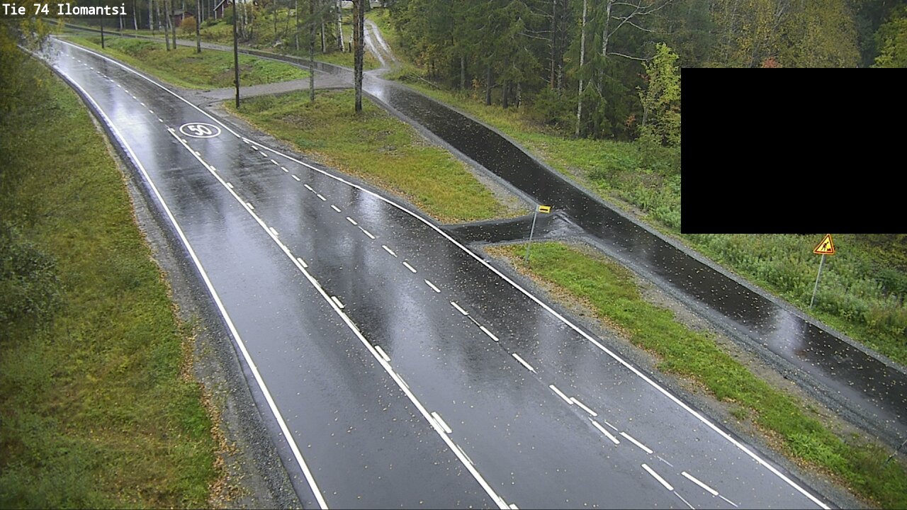 Weather Camera Image Väg 74 Ilomantsi, Ilomantsi, Pohjois-Karjala