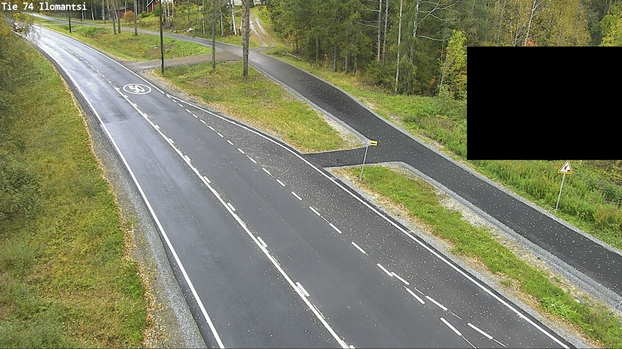 Weather Camera Image Väg 74 Ilomantsi, Ilomantsi, Pohjois-Karjala