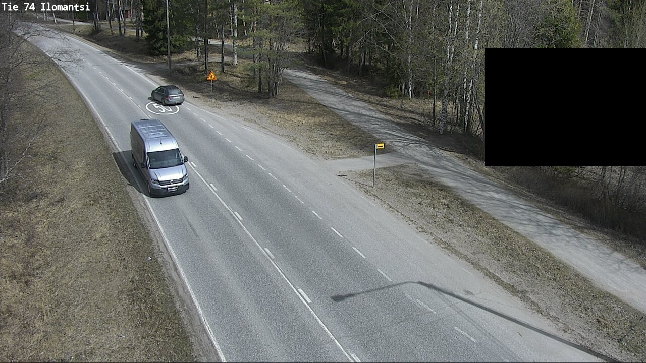 Weather Camera Image Väg 74 Ilomantsi, Ilomantsi, Pohjois-Karjala