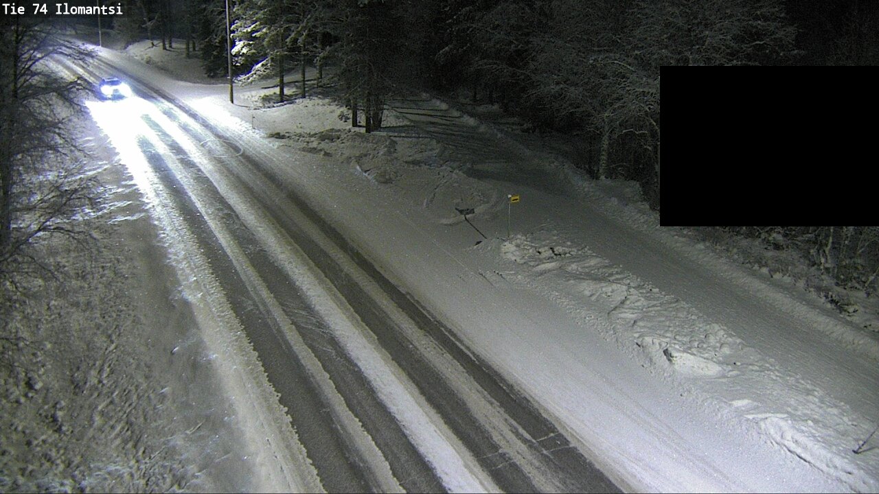 Weather Camera Image Road 74 Ilomantsi, Ilomantsi, Pohjois-Karjala