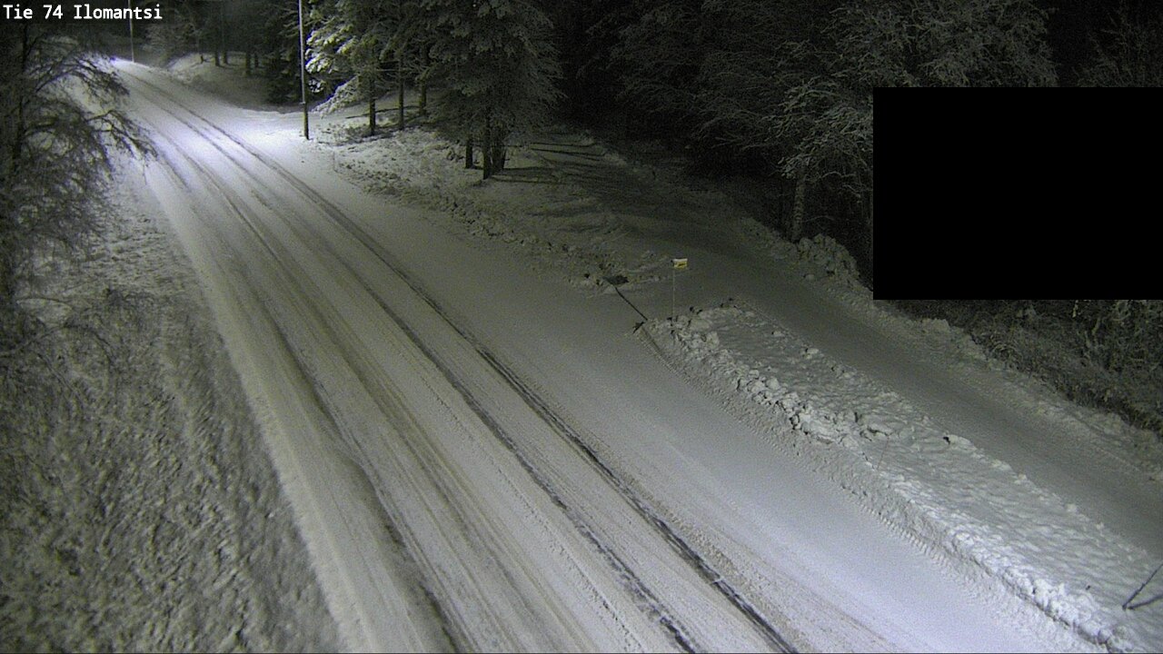 Weather Camera Image Väg 74 Ilomantsi, Ilomantsi, Pohjois-Karjala