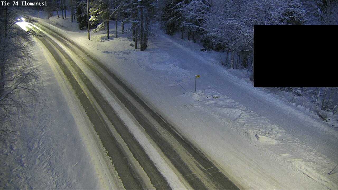 Weather Camera Image Road 74 Ilomantsi, Ilomantsi, Pohjois-Karjala